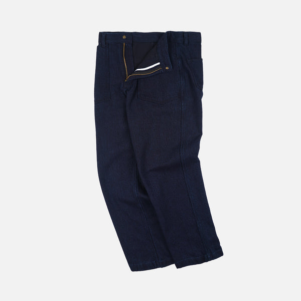 SASHIKO ARMY FATIGUE PANT - SASHIKO DENIM