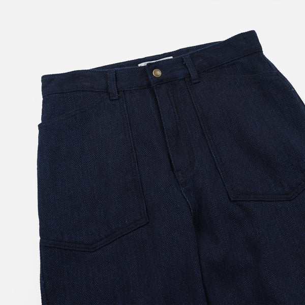 SASHIKO ARMY FATIGUE PANT - SASHIKO DENIM