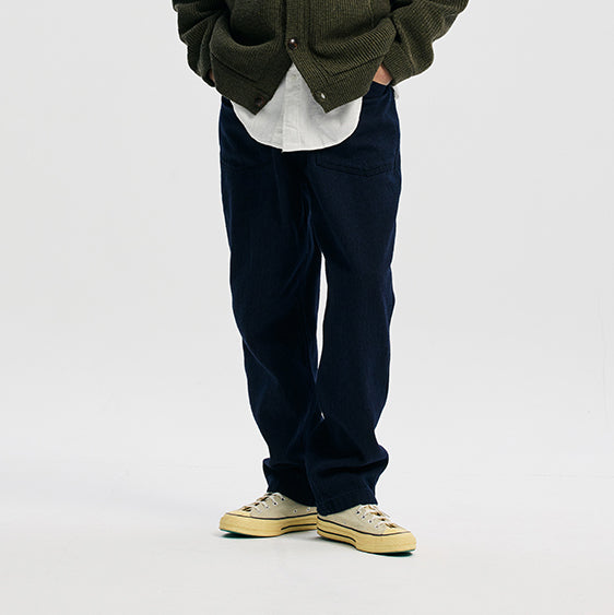 ARMY DENIM FATIGUE PANT - INDIGO