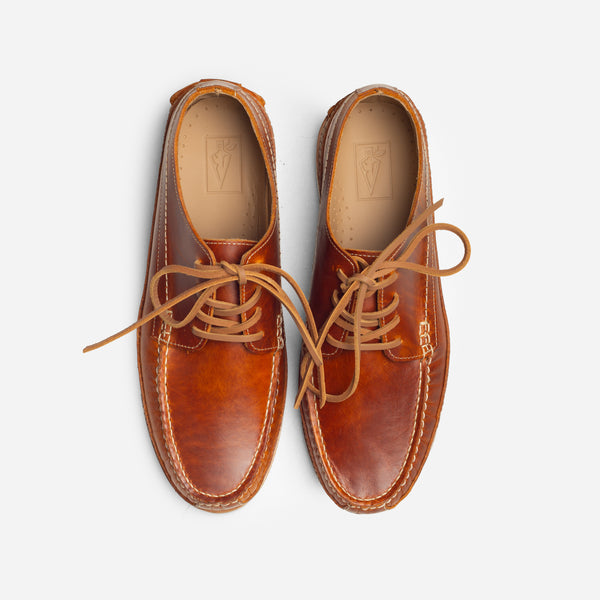 TREK MOC LEATHER  - CAMEL