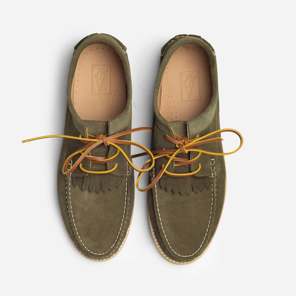 FRINGE ROCKER MOC - OLIVE