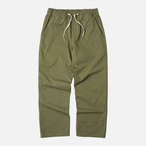 Frizmworks - BANDING REGULAR EASY PANTS - OLIVE -  - Main Front View