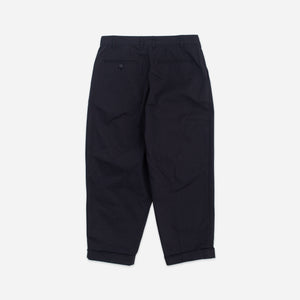 Beams+ - 2 PLEAT CLASSIC TWILL CHINO TROUSER - BLACK -  - Alternative View 1