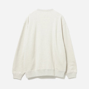 Pilgrim Surf + Supply - BENJAMIN BUTTON SWEATSHIRT - OATMEAL -  - Alternative View 1