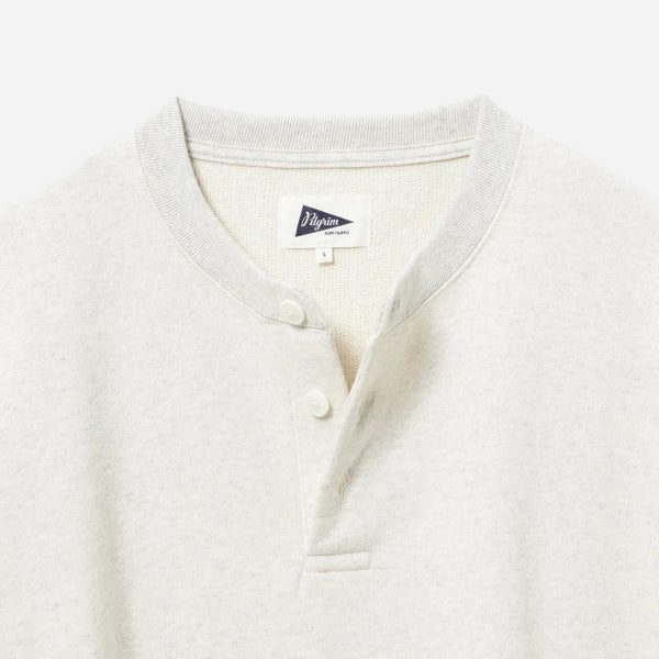 BENJAMIN BUTTON SWEATSHIRT - OATMEAL