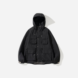 Uniform Bridge - MOUNTAIN PARKA JACKET - BLACK -  - Main Front View