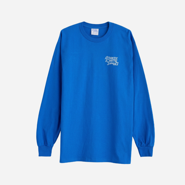 Atlantic Coastal Supplies Diver Long Sleeve T-Shirt - Cobalt