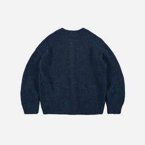 Frizmworks - BRUSHED WOOL ROUND CARDIGAN - INDIGO EAN -  - Alternative View 1