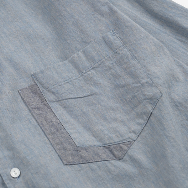 CLIPPING POCKET SHIRT - LIGHT BLUE