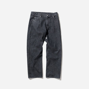 Uniform Bridge - CORE COMFORT DENIM PANTS - VINTAGE BLACK -  - Main Front View