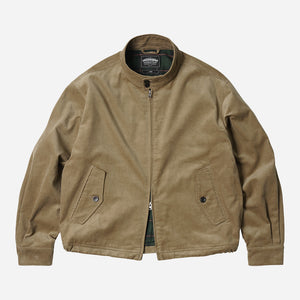 Frizmworks - Frizmworks Corduroy Buddy Harrington Jacket - Beige - CORD BUDDY HARRINGTON JACKET - BEIGE - THE GREAT DIVIDE - Main Front View