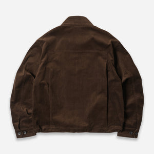 Frizmworks - CORDUROY BUDDY HARRINGTON JACKET - BROWN -  - Alternative View 1
