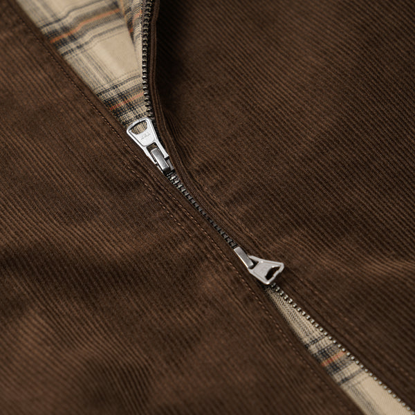 Frizmworks Corduroy Buddy Harrington Jacket - Brown