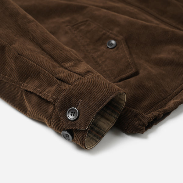 Frizmworks Corduroy Buddy Harrington Jacket - Brown
