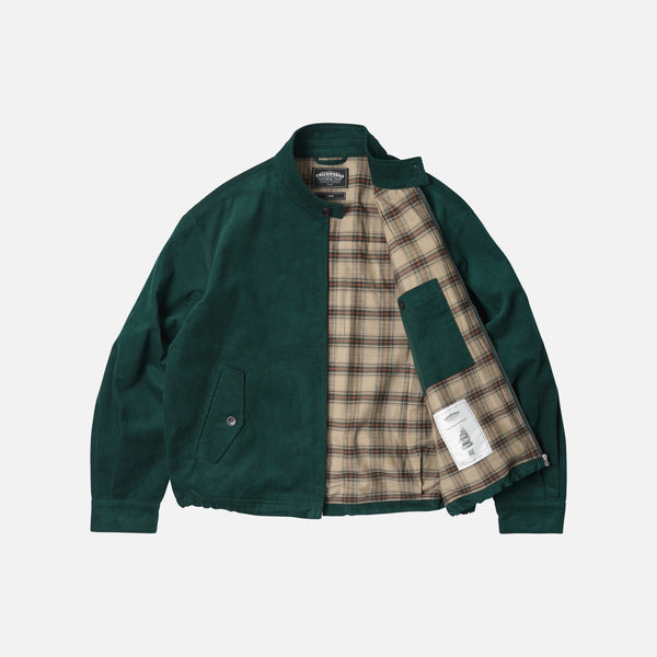 Frizmworks Corduroy Buddy Harrington Jacket - Dark Green