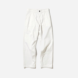 Uniform Bridge - CORE REGULAR FATIGUE PANTS - WHITE -  - Main Front View