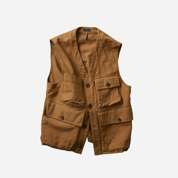 UTILITY VEST - TOBACCO