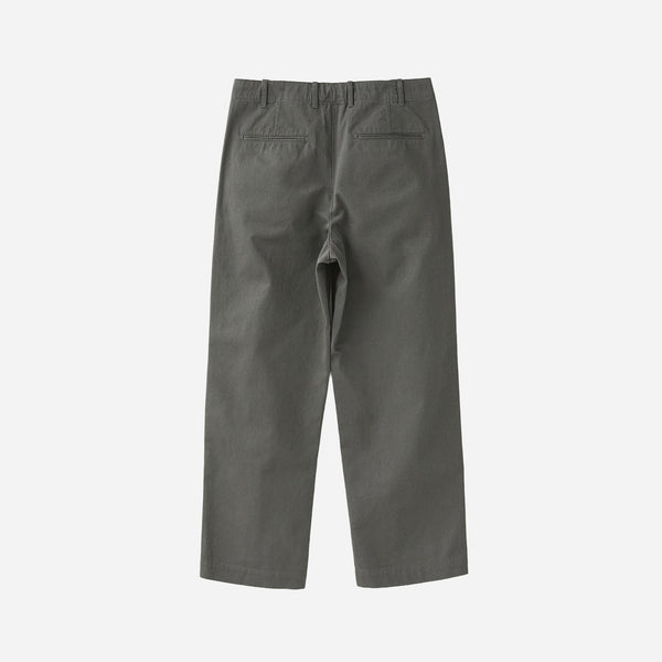 SLOB TWILL 2 PLEAT PANTS - MUD
