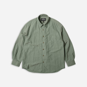 Frizmworks - NYLON RAYON RELAXED SHIRT - JADE GREEN -  - Main Front View