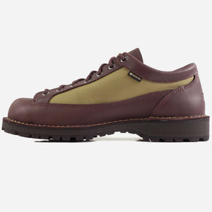 Danner - FIELD LOW GORE-TEX SHOE  - DARK BROWN / TAN -  - Main Front View