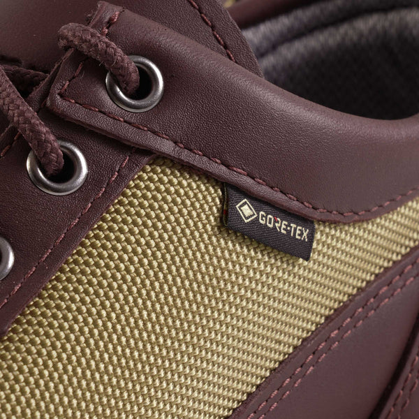 FIELD LOW GORE-TEX SHOE  - DARK BROWN / TAN