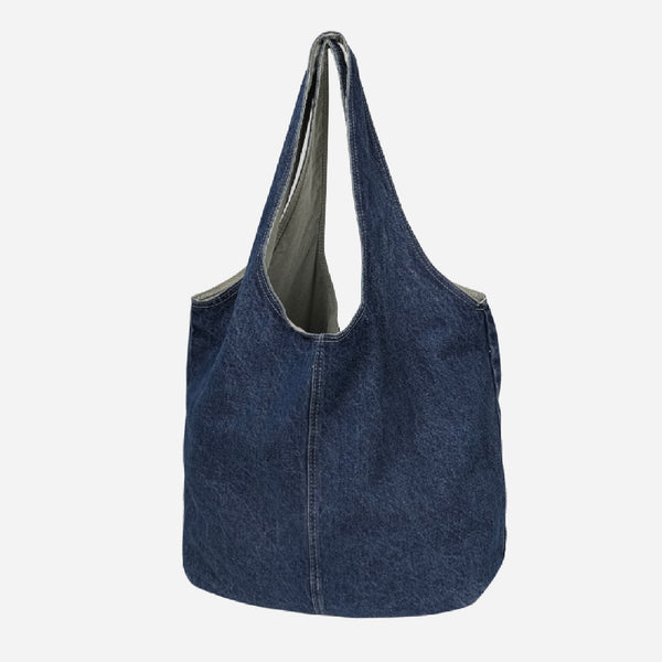 FLOW SHOPPER BAG - DENIM MID BLUE