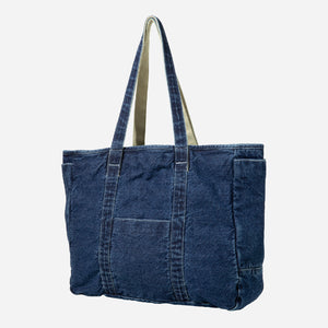 Mazi Untitled - PLENTY BAG - DENIM MID BLUE -  - Main Front View