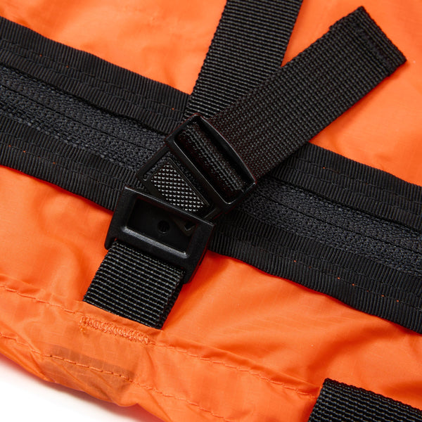 Battenwear Packable Tote - Orange & Black