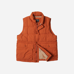 Frizmworks - KARAKORAM DOWN VEST - ORANGE -  - Main Front View