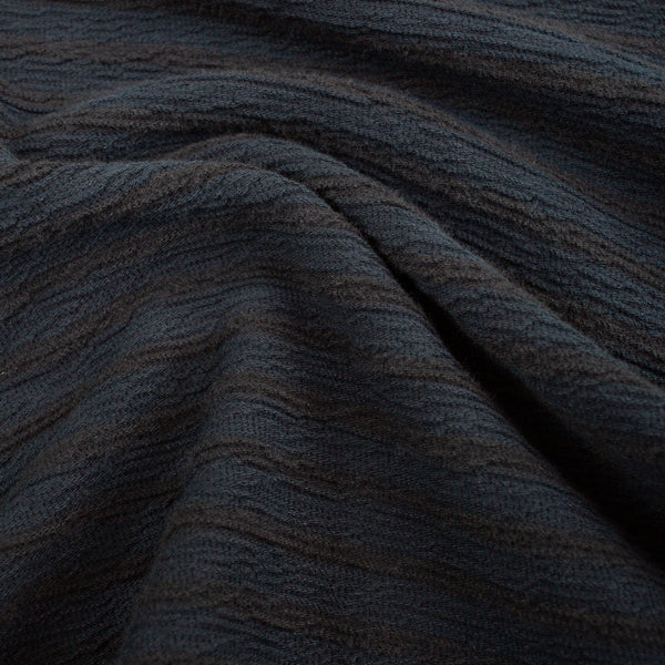 DYED STRIPE RAGLAN T-SHIRT - DARK NAVY