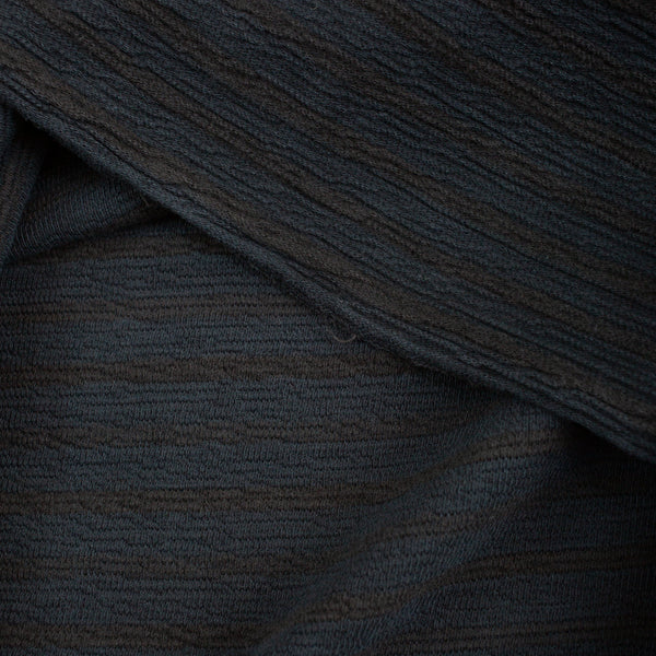 DYED STRIPE RAGLAN T-SHIRT - DARK NAVY