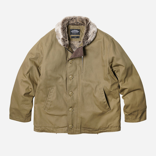 EDGAR N-1 DECK JACKET - BEIGE - THE GREAT DIVIDE