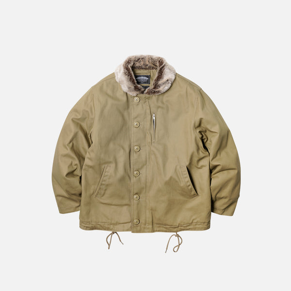 Frizmworks Edgar N-1 Deck Jacket - Beige