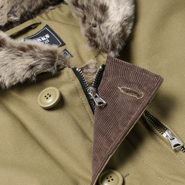 Frizmworks Edgar N-1 Deck Jacket - Beige