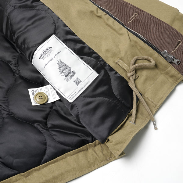 Frizmworks Edgar N-1 Deck Jacket - Beige