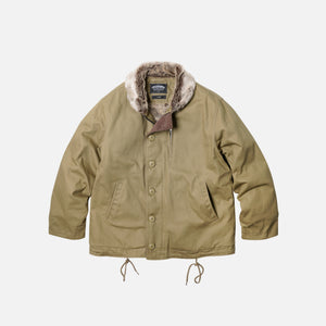 Frizmworks - Frizmworks Edgar N-1 Deck Jacket - Beige -  - Main Front View