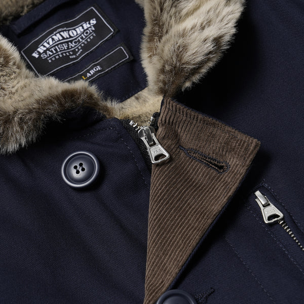 Frizmworks Edgar N-1 Deck Jacket - Navy