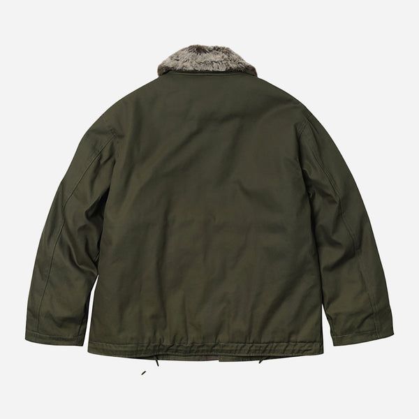 EDGAR N-1 DECK JACKET - OLIVE - THE GREAT DIVIDE