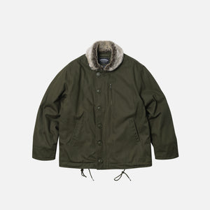 Frizmworks - Frizmworks Edgar N-1 Deck Jacket - Olive -  - Alternative View 1