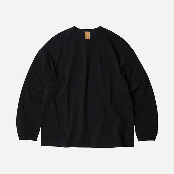 OG DOUBLE RIB L/S T-SHIRT - BLACK
