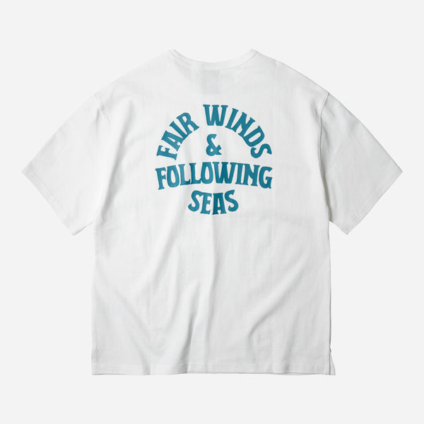 FAIR WINDS & FOLLOWING SEAS TEE - WHITE