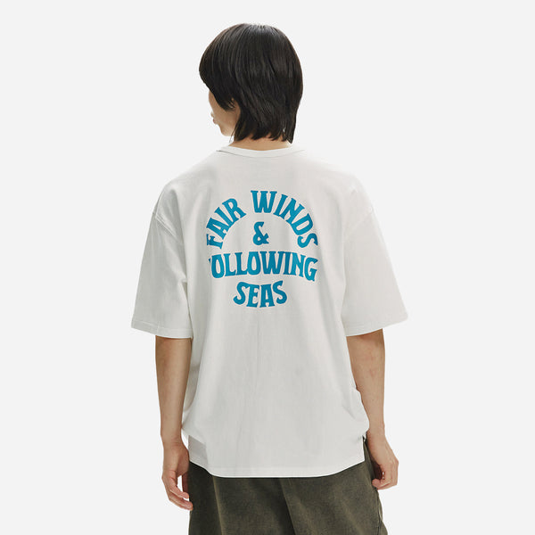 FAIR WINDS & FOLLOWING SEAS TEE - WHITE