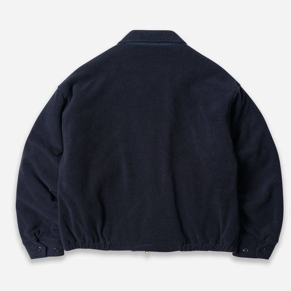 FLEECE DRIZZLER JACKET - NAVY