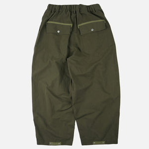 Frizmworks - FOLD FATIGUE WIDE PANTS - OLIVE -  - Alternative View 1