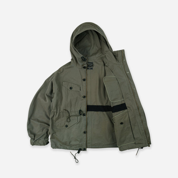 FRENCH M47 PARKA JACKET - OLIVE GREY
