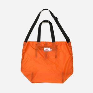 Battenwear - Battenwear Packable Tote - Orange & Black -  - Main Front View