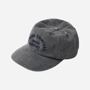 Frizmworks - GENERAL QUARTERS BALL CAP - CHARCOAL -  - Main Front View