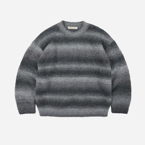 Frizmworks - GRADIATION BOUCLE KNIT - GREY MIX -  - Main Front View