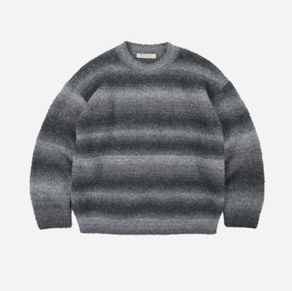 GRADIATION BOUCLE KNIT - GREY MIX
