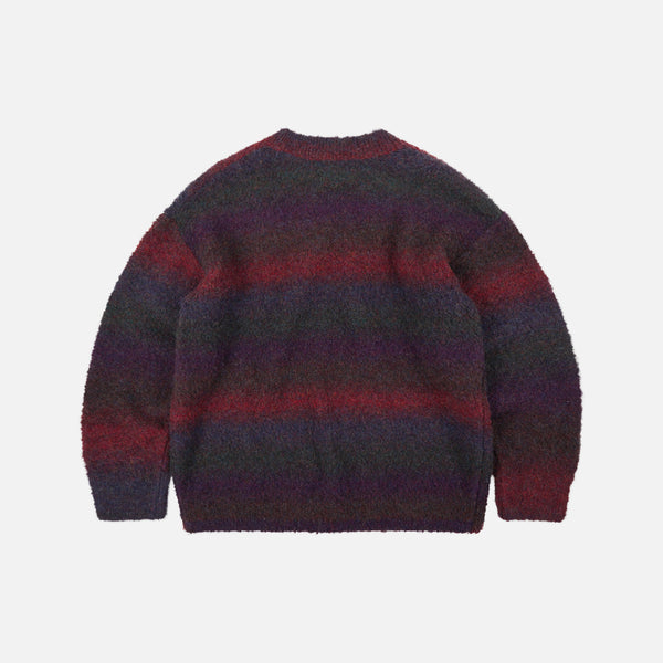 GRADATION BOUCLE KNIT - PURPLE MIX EAN